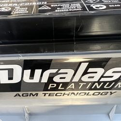 Group 65 AGM  duralast battery 🔋 🆕