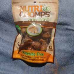 Dog Bones Nutri Chomps Advanced 12 Count