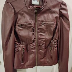 Leather Faux Jacket 