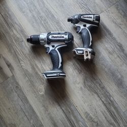 Makita 18v IMPACT AND DRILL Driver 