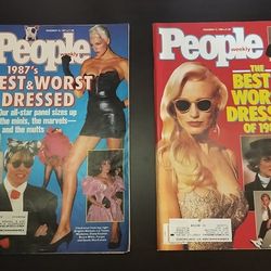 PEOPLE MAGAZINES SPECIAL ISSUES - BEST & WORST DRESSED