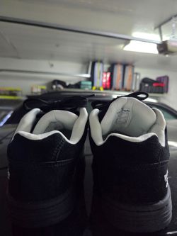 Reebok Black Suede Sneakers