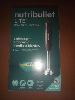 Nutribullet lite immersion blender