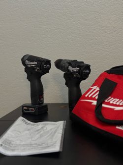 CUSTOM M12 Blacked Out Impact & Drill Combo Kit