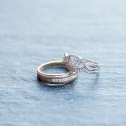 Size 8 Band And Ring Set