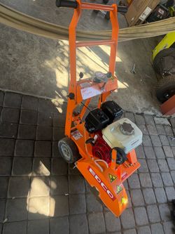 EDCO KL-14 14" Gas Walk-Behind Concrete Saw - Downcut