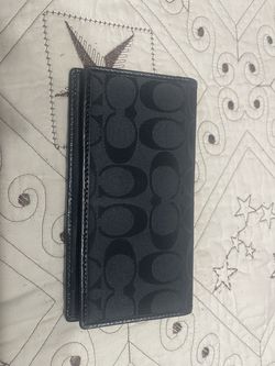 Black Coach Wallet