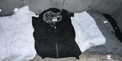 Pro clubs hoodies and pro club sweatpants 2xl together