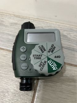 Orbit Single Outlet Hose Programmable Watering Timer - Green - Model 62061N