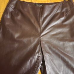 New Dana Buchman Lambskin Pants Size 6 $105
