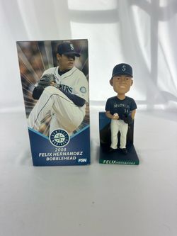 2008 Félix Hernández Seattle Mariners Bobblehead – FSN – Original Box