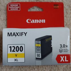 Canon - PGI-1200 XL High-Yield Printer Ink Cartridge - Yellow
 Compatible with
 MAXIFY MB2320, MB2020, and MB2720