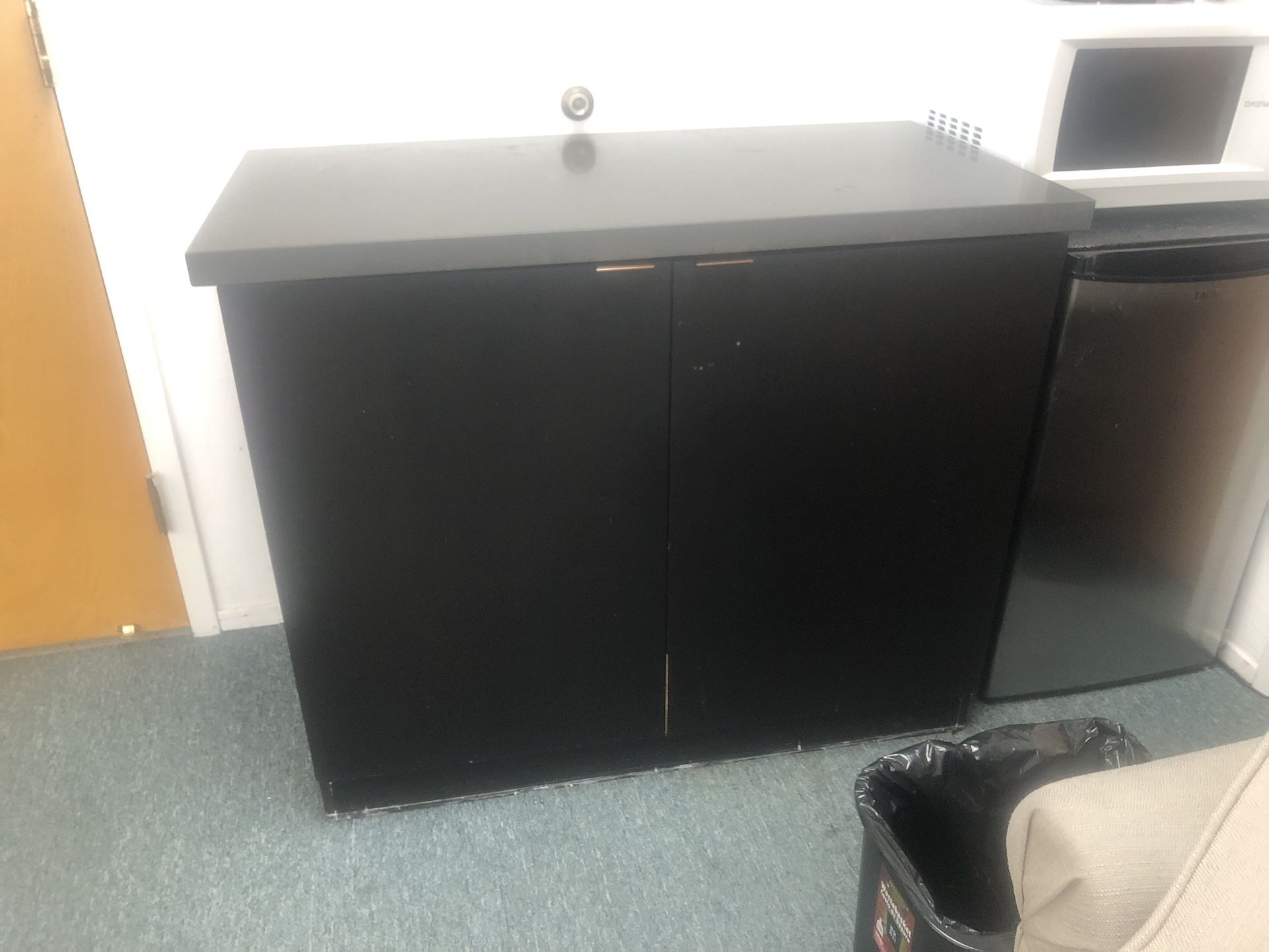 Free Office Cabinets 42”x24x36”. With Quartz Tops Qty 2 Moving Sale
