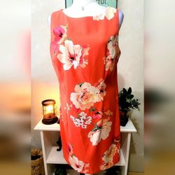Alyx Floral Print Knee Length Dress