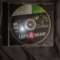LEFT FOR DEAD XBOX