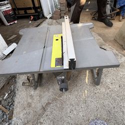 RYOBI 13 Amp 8-1/4 in. Compact Portable Corded Jobsite Table Saw (No Stand)