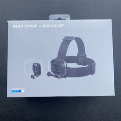 NEW UNOPENED GoPro Head Strap Quick Clip For All GoPro Cameras