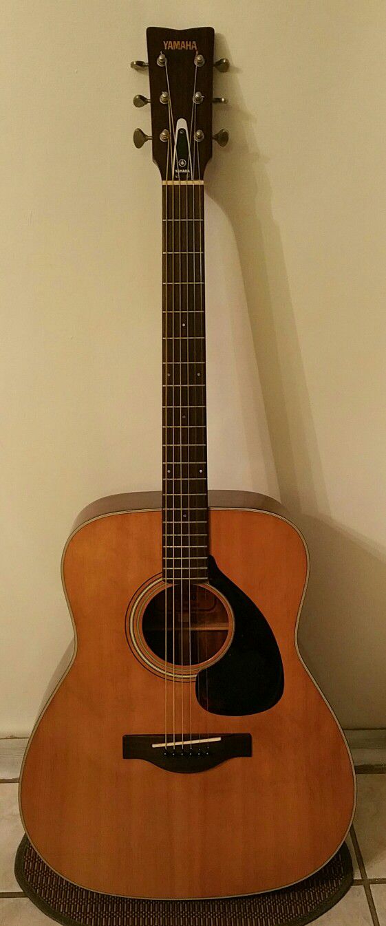Yamaha Fg 180 Red Label Nippon Gakki Acoustic Guitar For Sale In