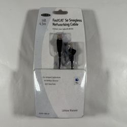 Belkin FastCAT 5e Snagless Networking 14ft Cable Mac-Router NEW Sealed
