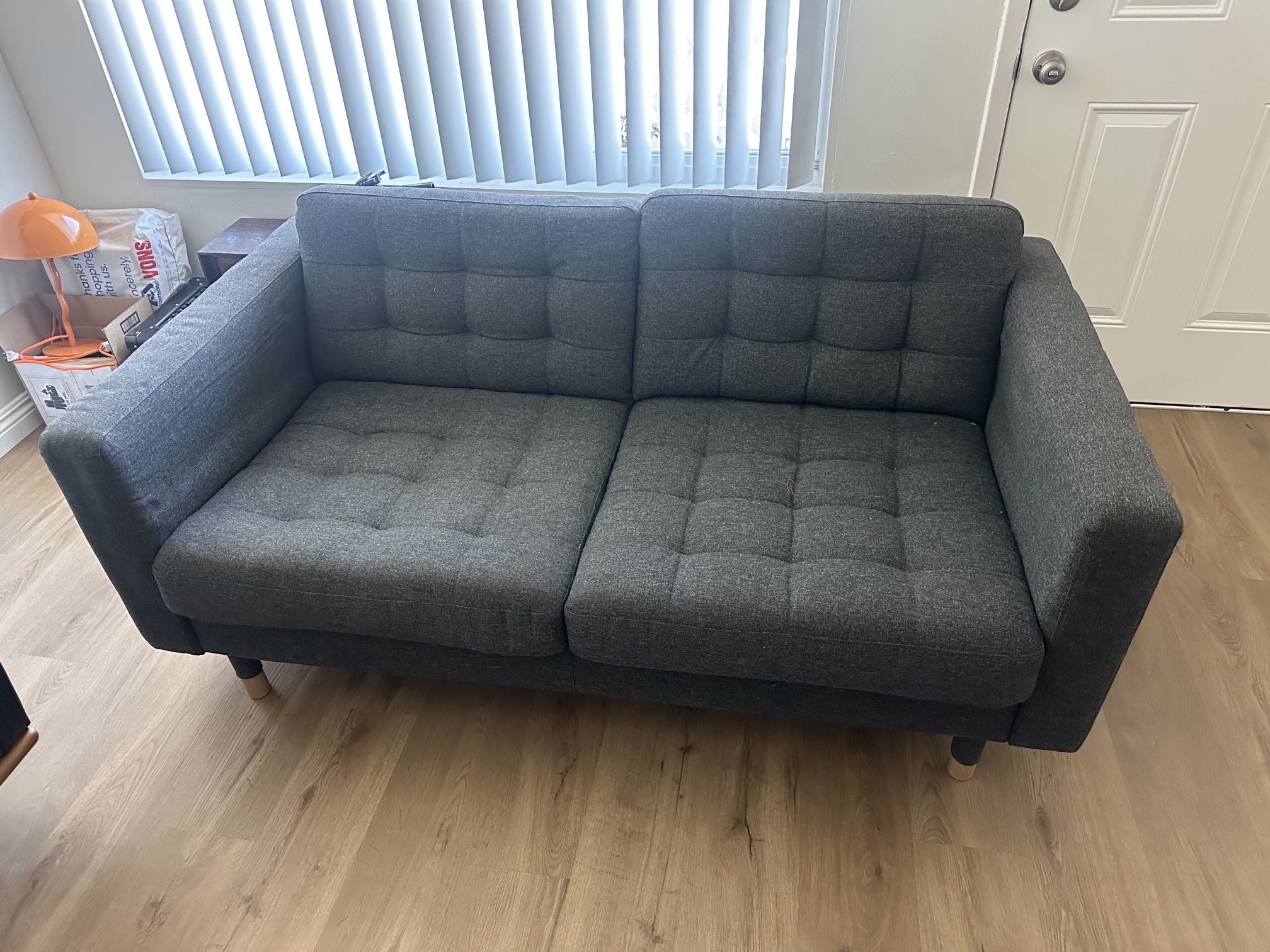 IKEA Couch Grey  65”x35”x25”