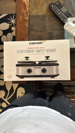 Double Slow Cooker Buffet Server Brand New