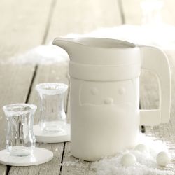 West Elm Modern Santa Pitcher