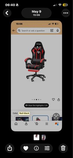 Gaming chair