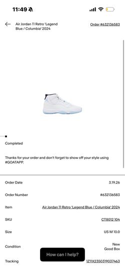 Jordan 11 legend blue