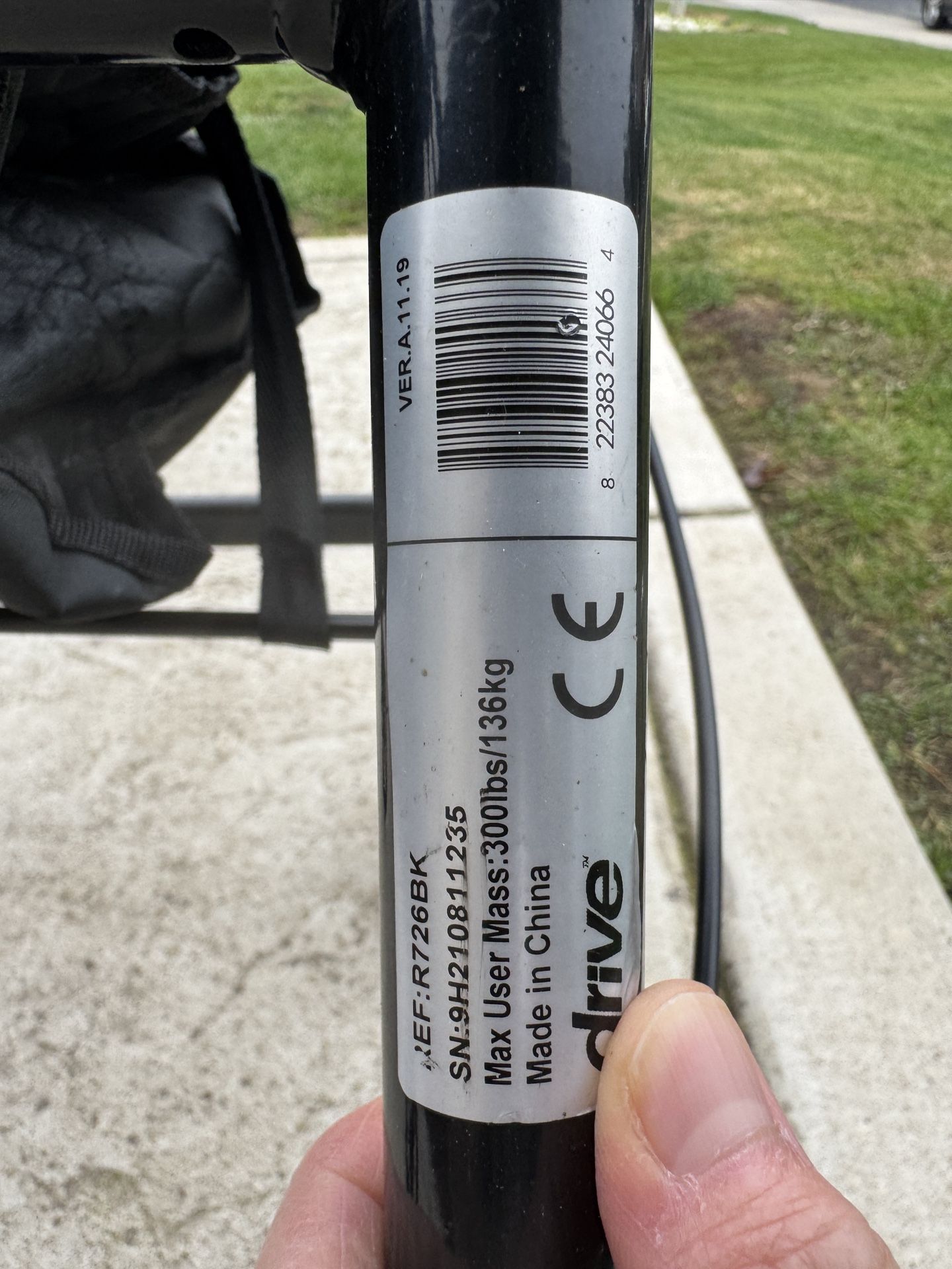 Foldable Rollator Walker With Seat