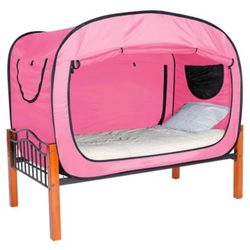 Pink Pop Up Tent For Bed