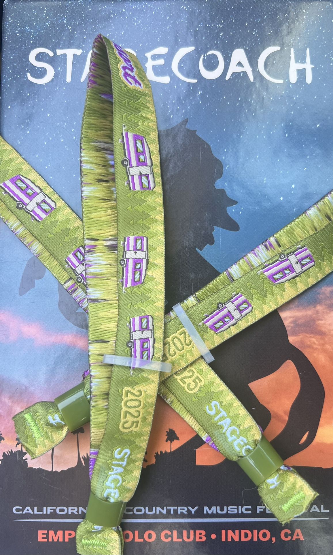 Stagecoach RV Resort Wristbands