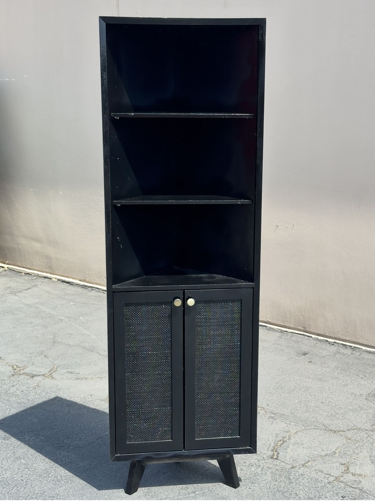 Vintage Corner Cabinet - Mid Century 