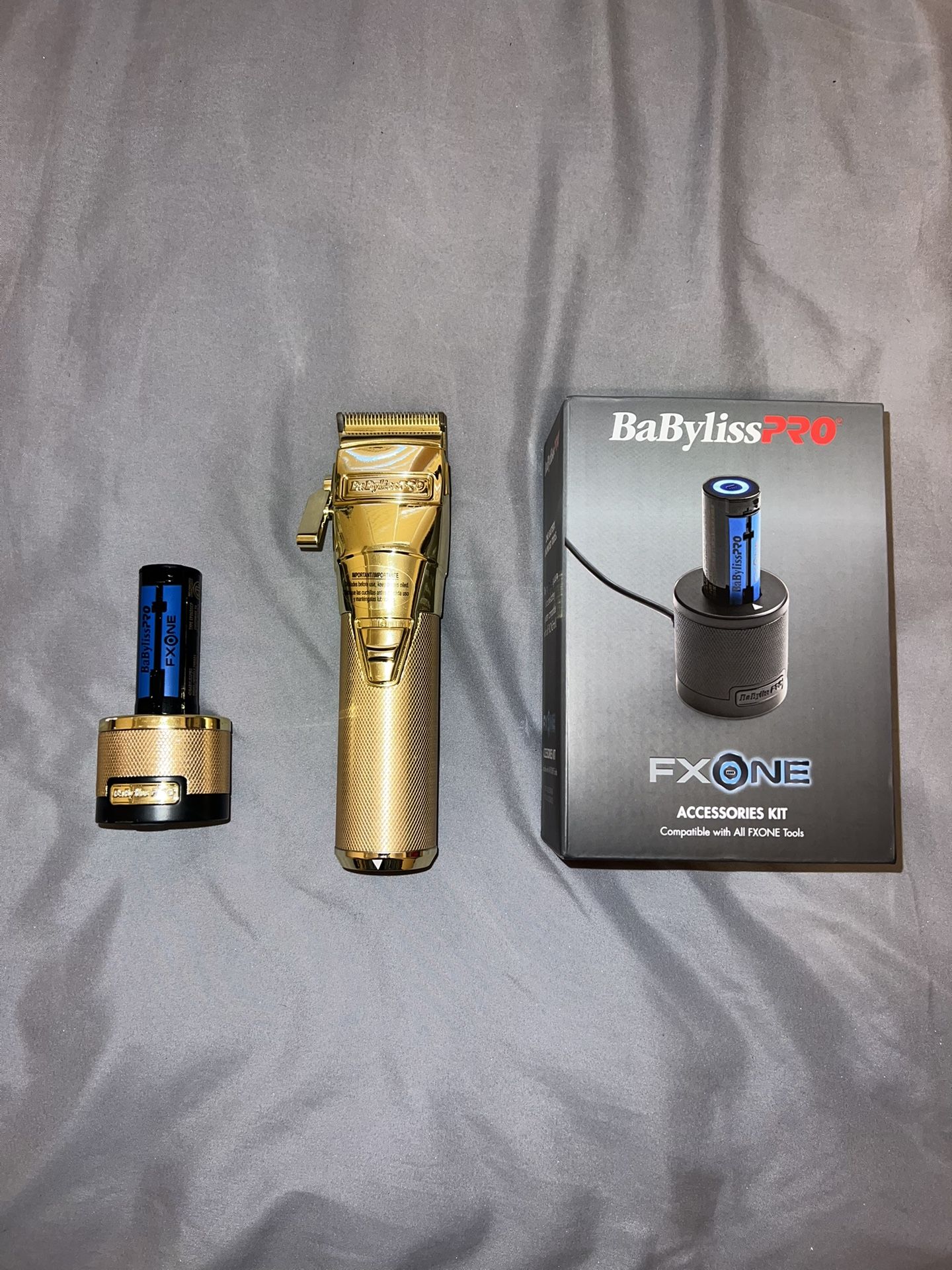 Babyliss PRO FXONE clipper with extra charger and battery