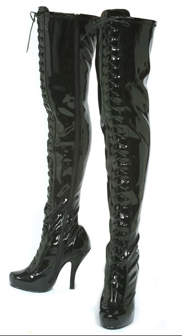 Over The Knee Lace Up Boots