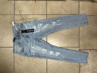 Denim Purple Jeans