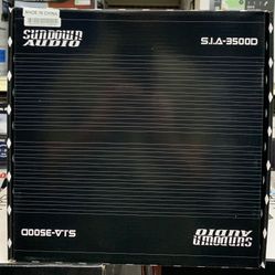 SUNDOWN AUDIO AMPLIFIER 