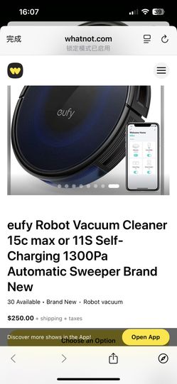 robot vacuum