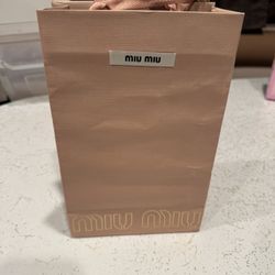 Miu Miu Empty Bag