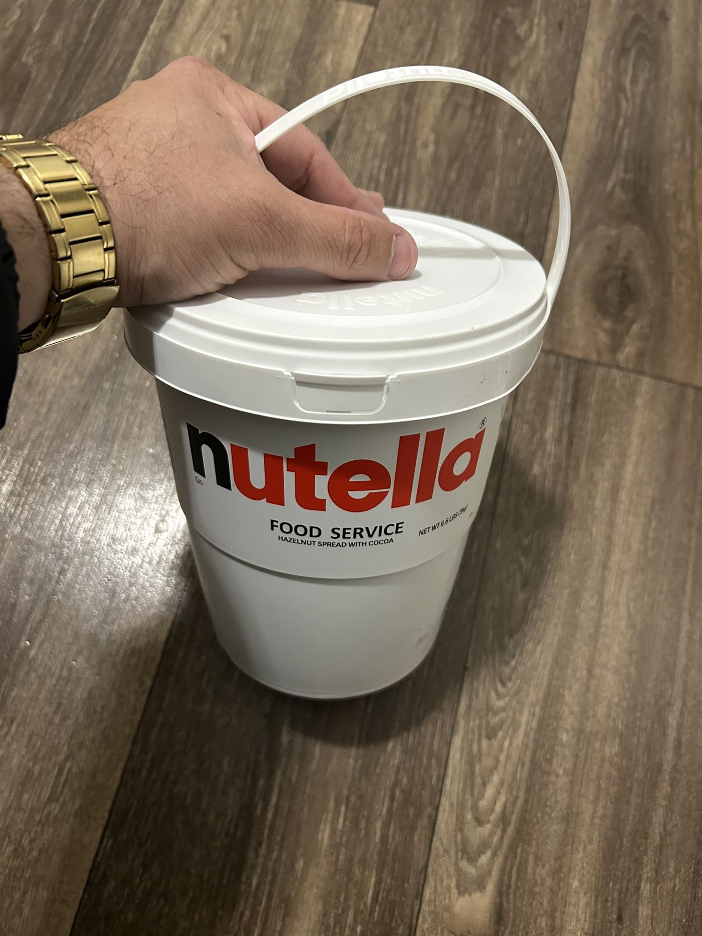 NUTELLA Halzenut Spread Tub Bulk 6.6 LB
