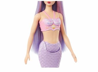 Barbie Mermaid Doll with Pink & Lilac Fantasy Hair & Headband Accessory