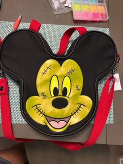 Mickey Face Tote Frankenstein