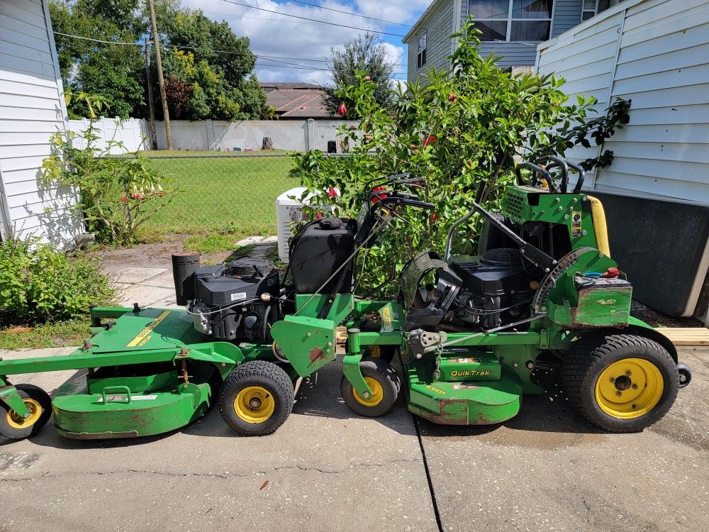 John Deer Mowers $850 &$2700