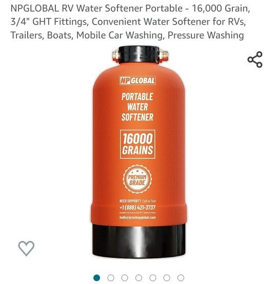 Portable Water Softener