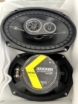KICKER DSC693 6x9 3-Way Speakers Pair – Tested