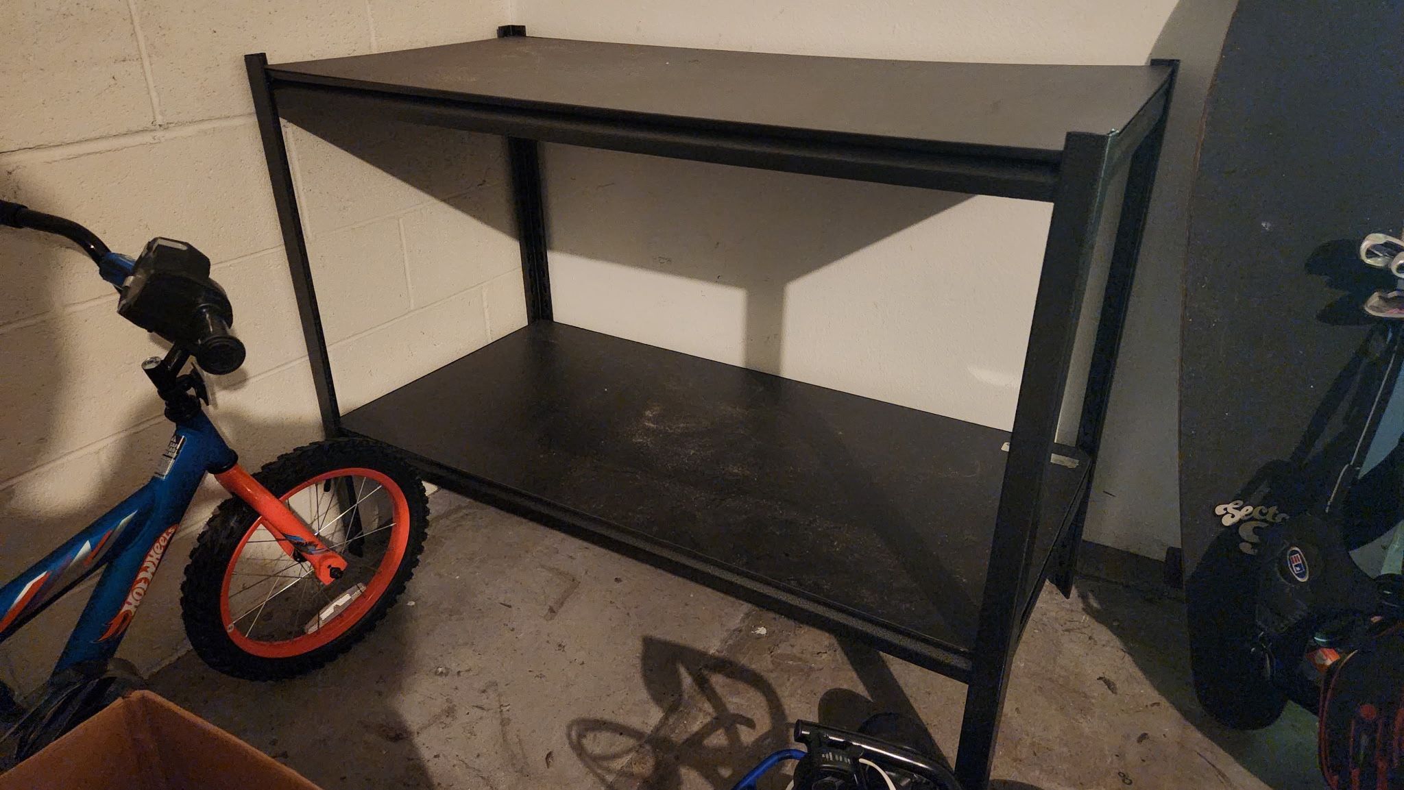 Whalen Metal 5 Tier Shelf Heavy Duty