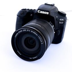 Canon EOS 90D Camera Body  AND Canon EF-S 18-200mm f/3.5-5.6 IS Lens