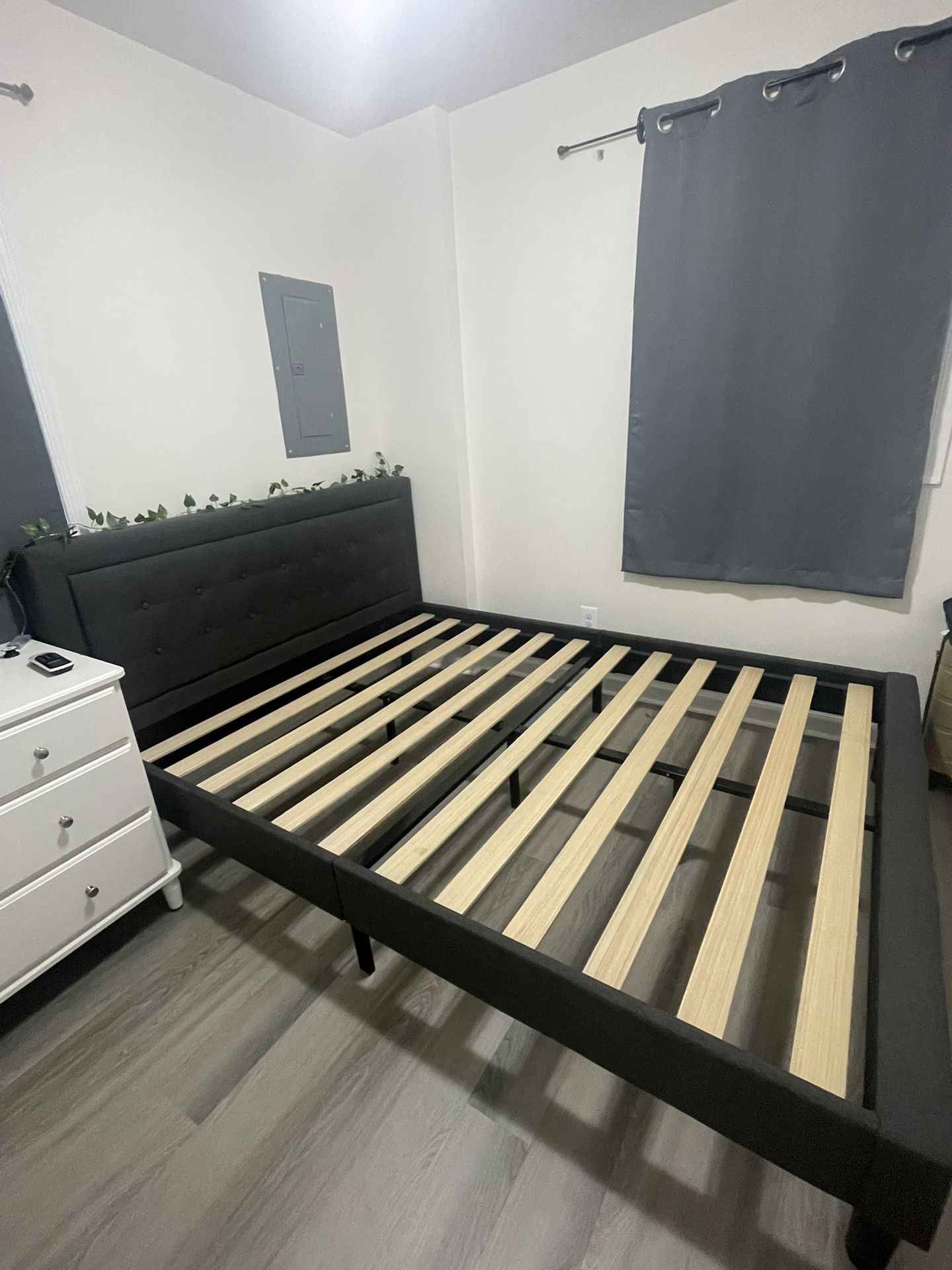 Queen Bed Frame & Headboard