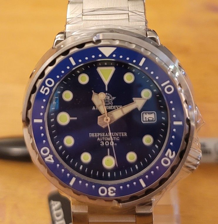 Addiesdive Blue Tuna Watch MY-H3