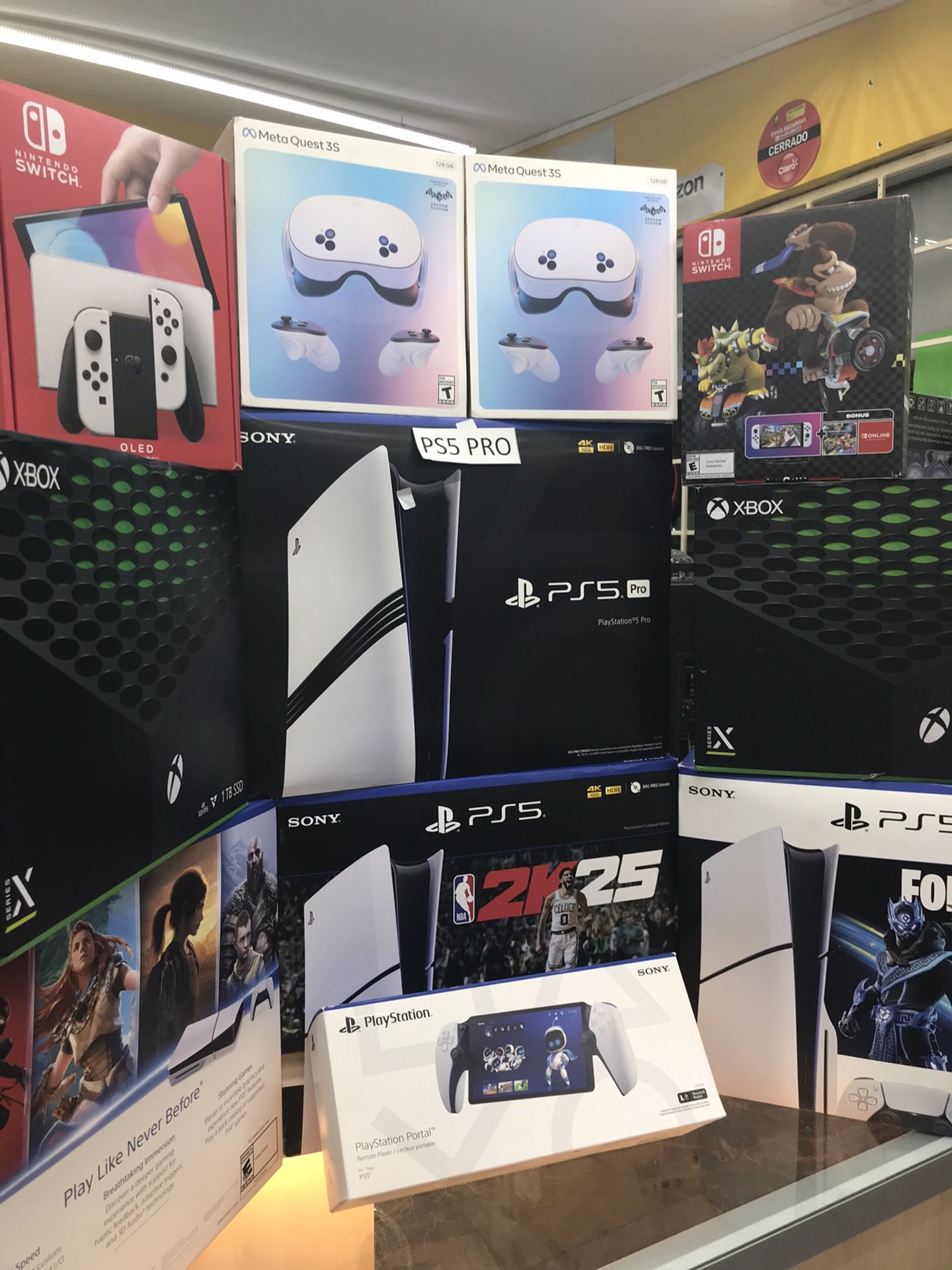 Ps5 Pro Ps5 Disc Xbox X Oculus Quest3 Nintendo Switch Oled No Crdt Needed Pay Down Only