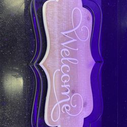 Welcome Sign